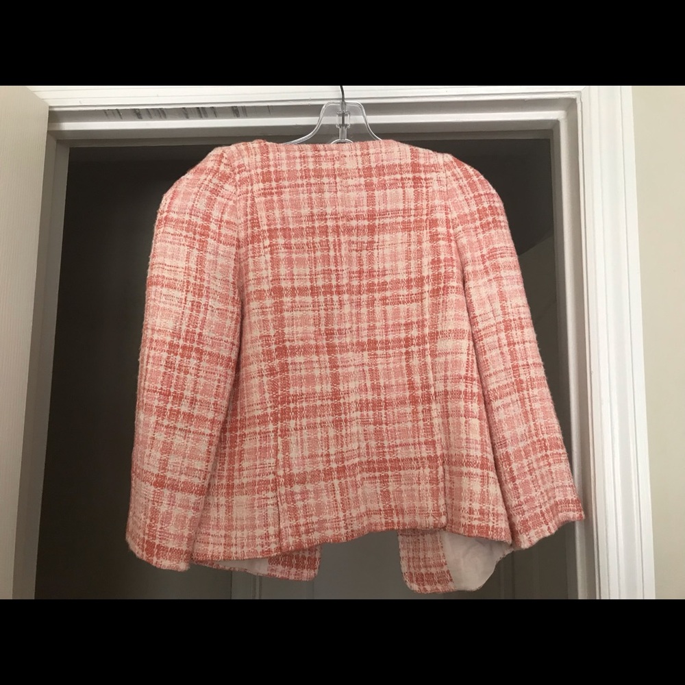 Talbots peach/white jacket - Picture 2 of 3
